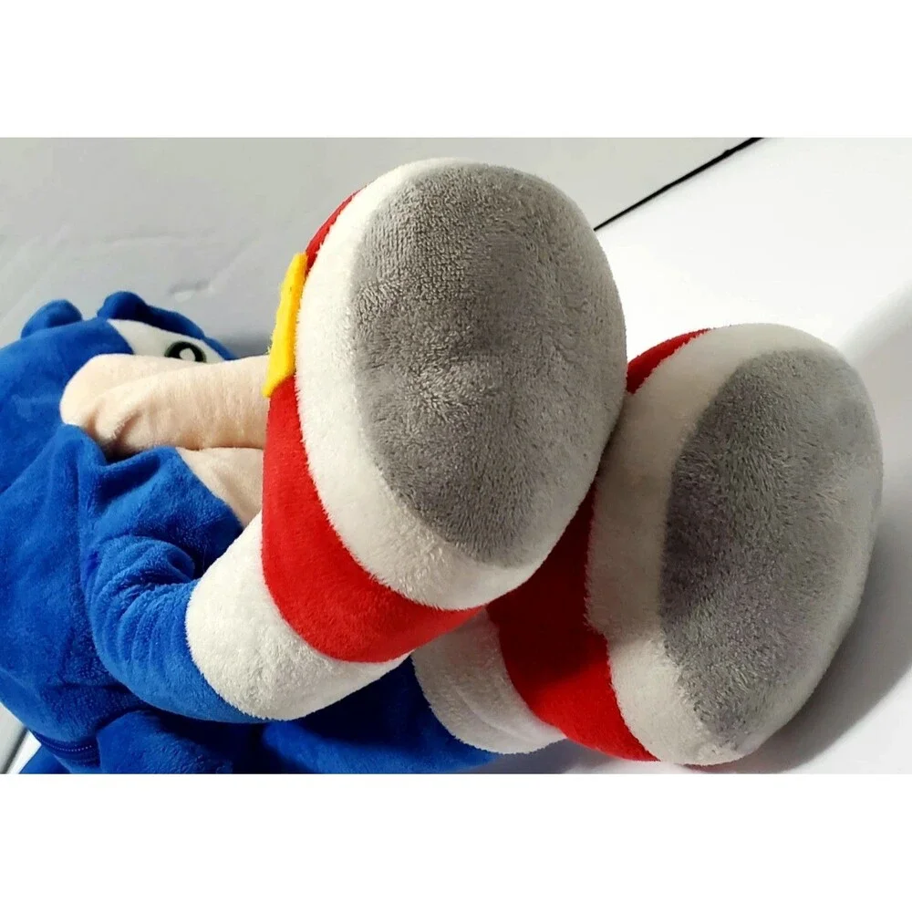 Knuckles Sonic Plush Backpack Lot 20 Inch Stuffed Figure Bags Damaged Straps